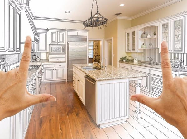 Snapshot of a concept dream kitchen becoming reality