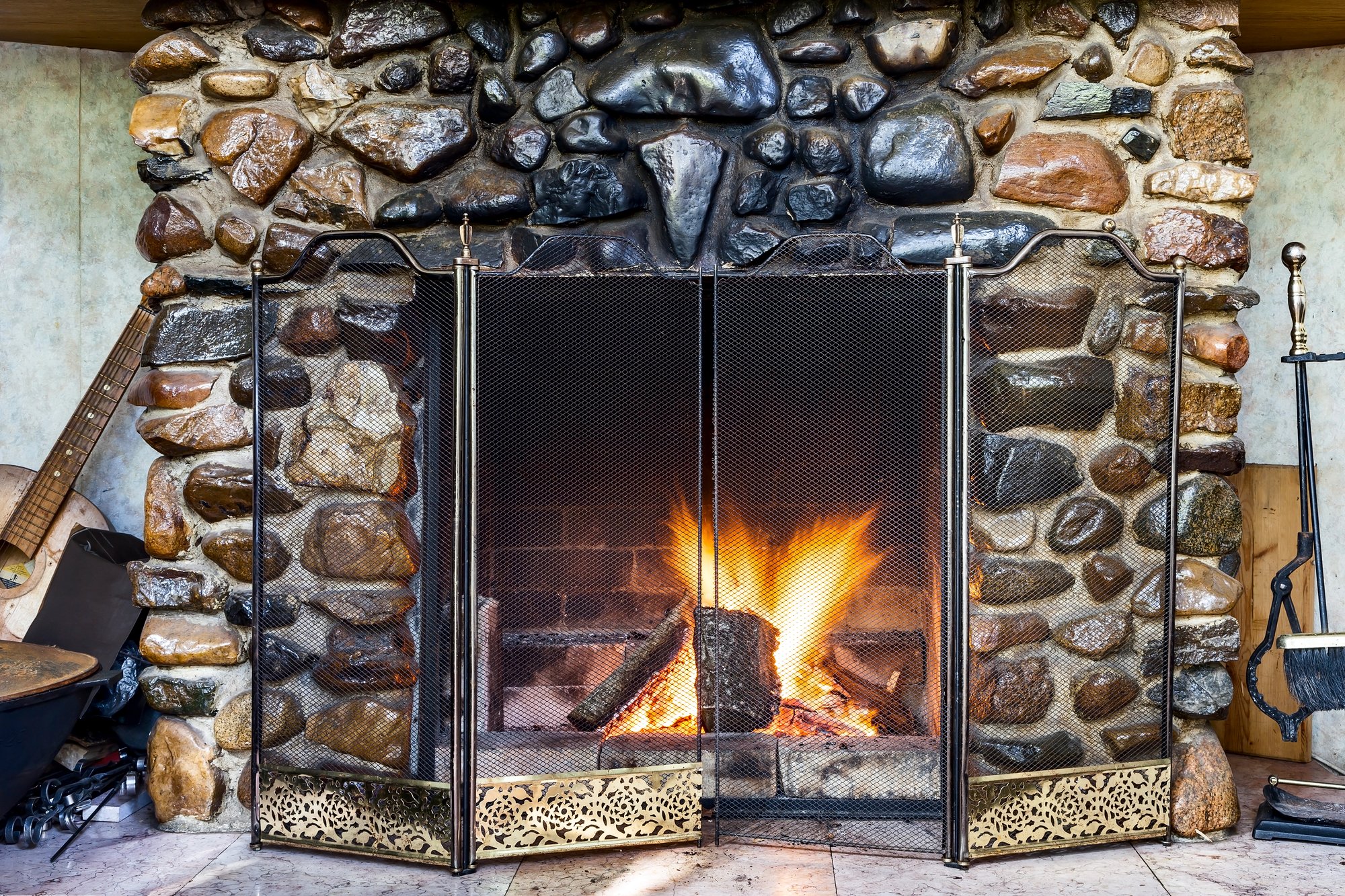 fireplace