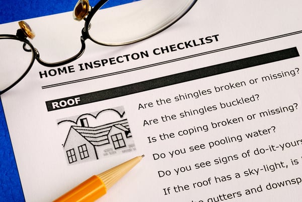 Real estate home inspection checklist and condition report