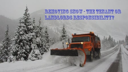 snow and ice removal