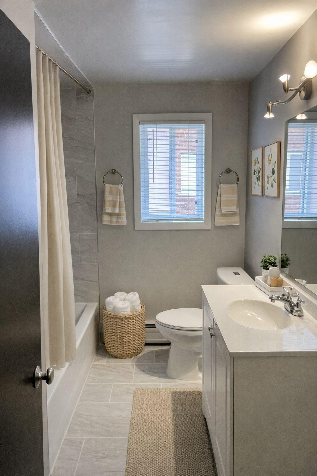Bathroom with window