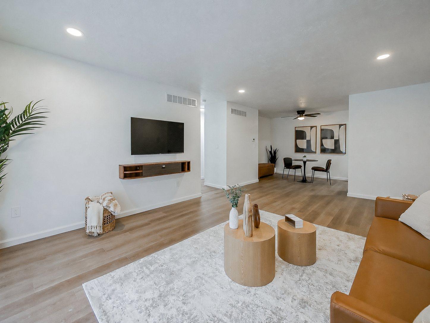 Living room toward dining