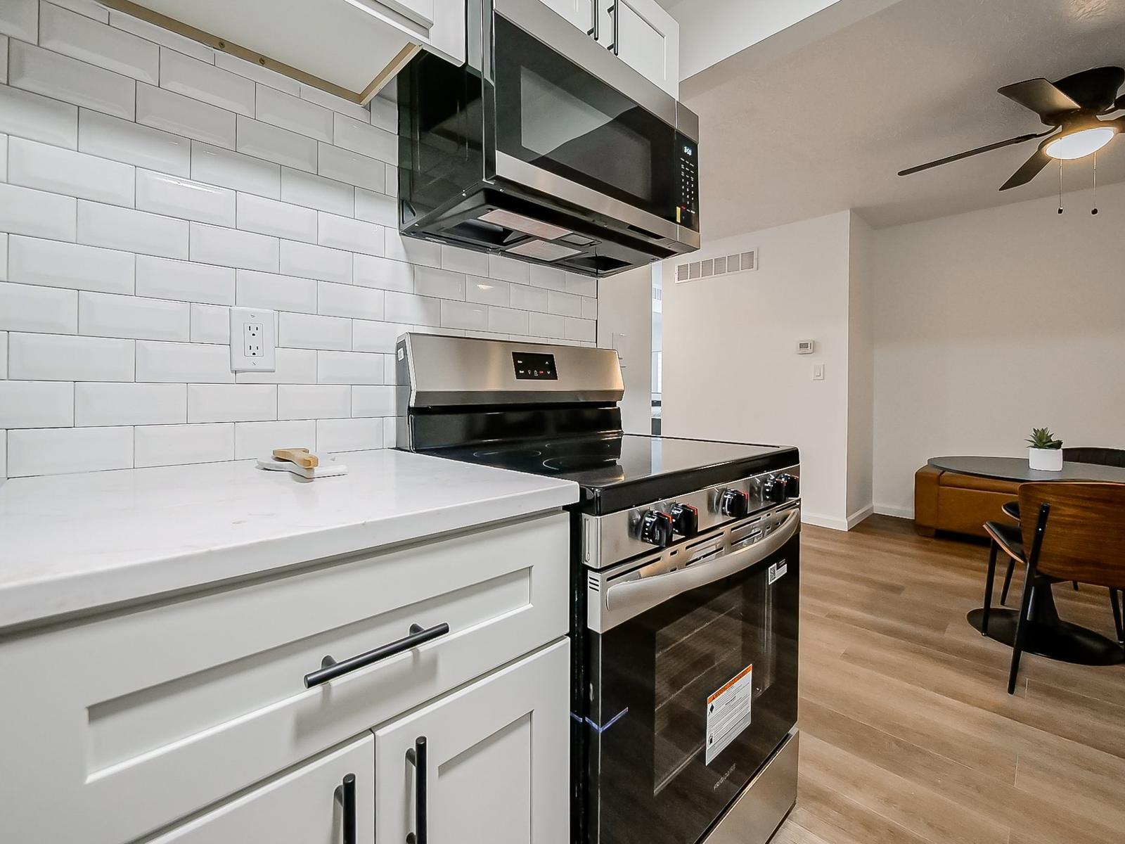 Range and microwave